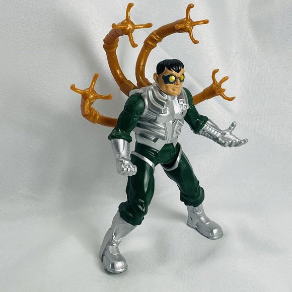Marvel Doc Ock Figure Hasbro 2012 Dr. Octopus Action Feature - Picture 7 of 11